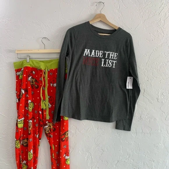 Sonoma Intimates Sleepwear Christmas Pajama Set Kohls Size